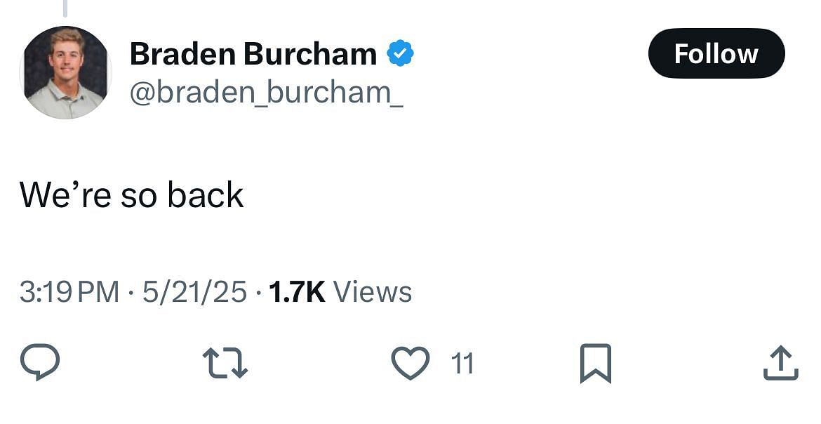 A fan says Kansas is so back